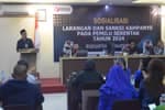Bawaslu Bulungan Sosialisasikan Larangan dan Sanksi Kampanye ke Parpol
